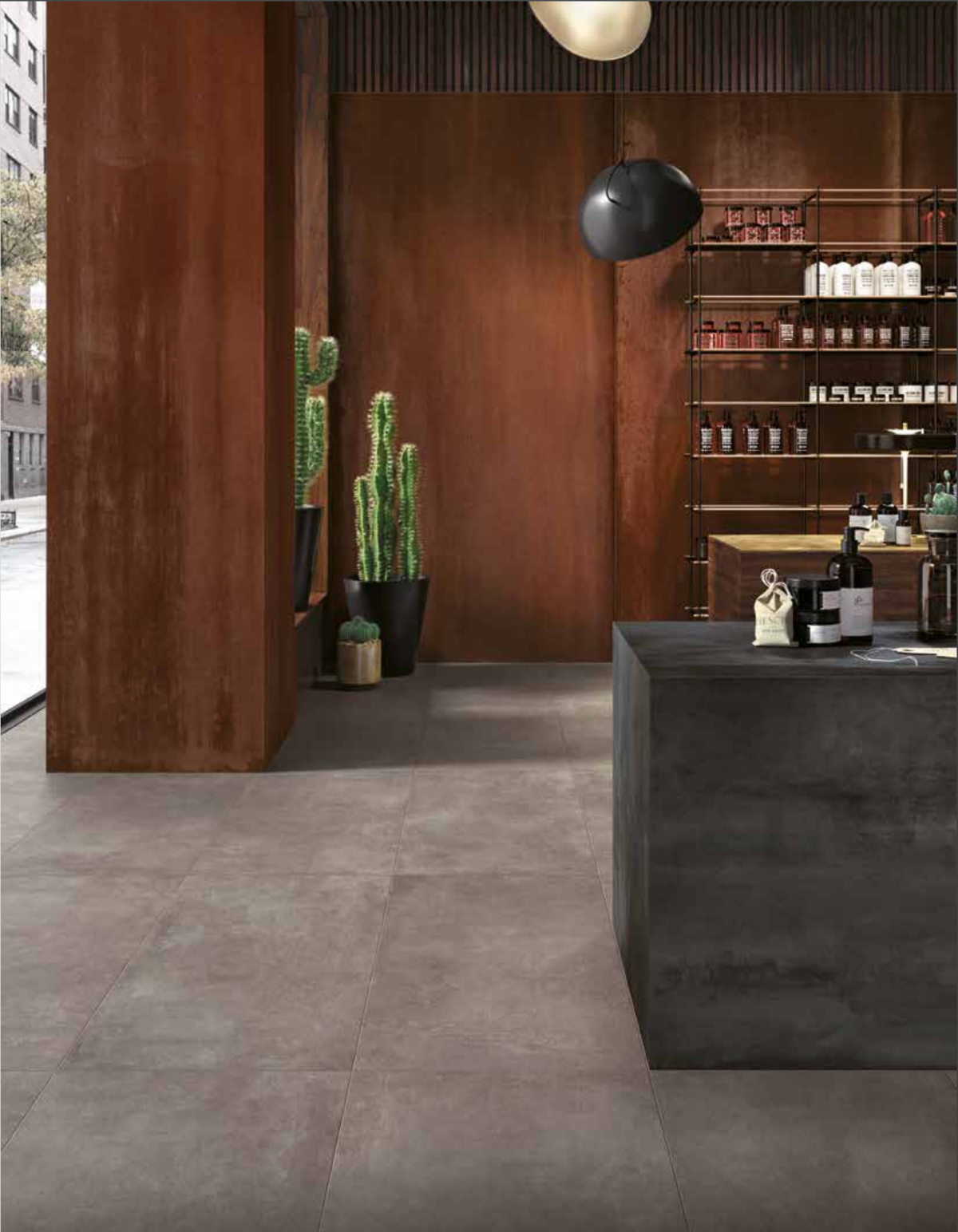 Италон Кортен в интерьере