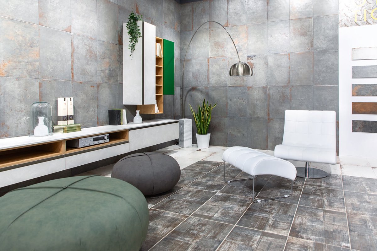 Керамическая плитка под ржавчину