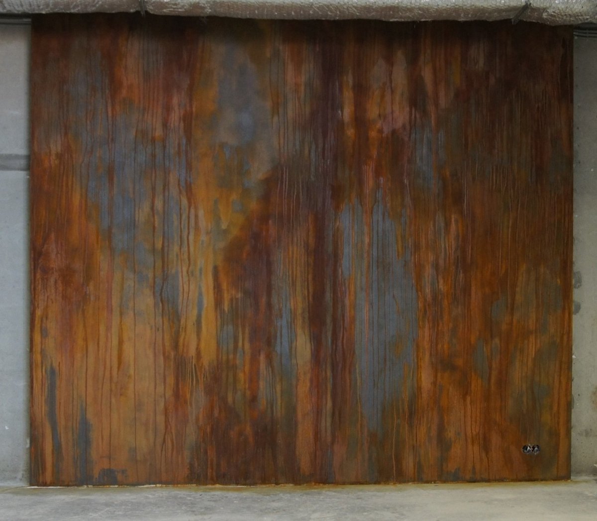 Декоративная штукатурка под ржавчину