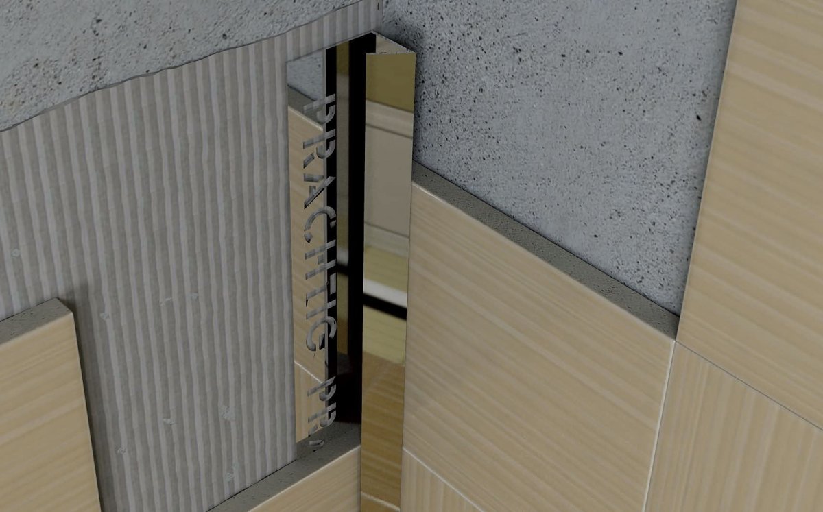 Угловой защитный профиль для плитки пк11нс