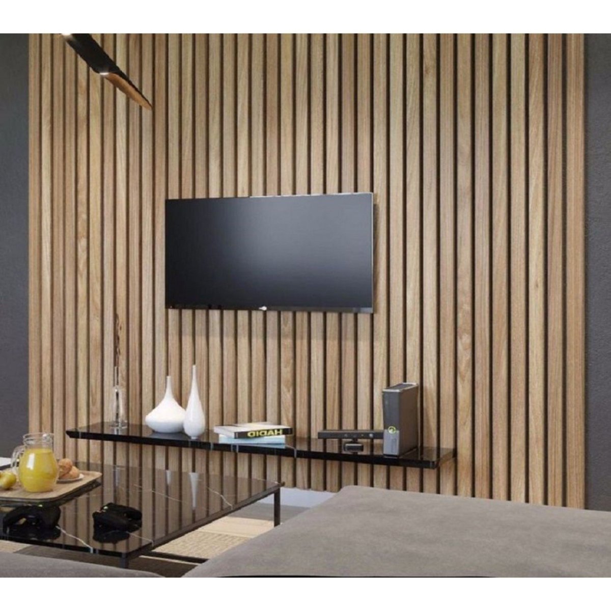 МДФ панель "вертикальные рейки" h2530