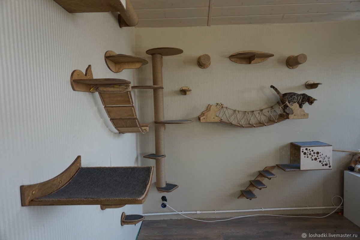 Лазательный комплекс для кошек