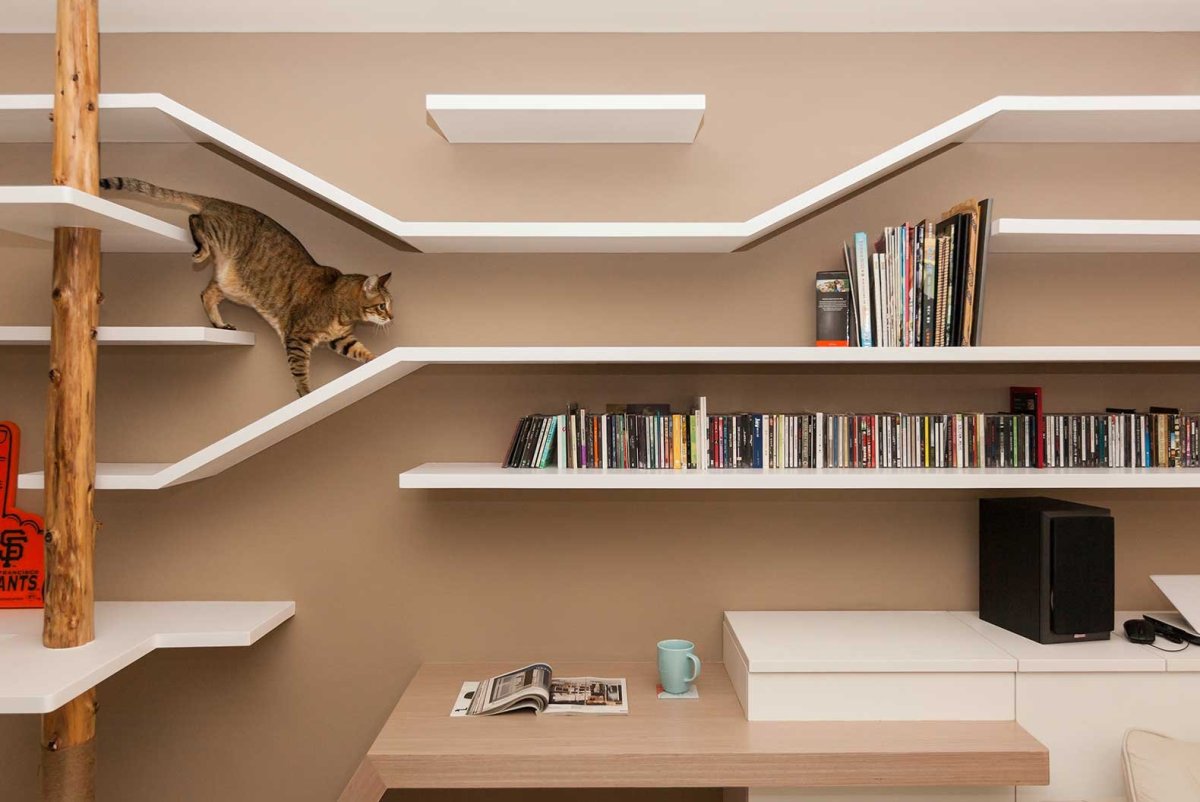 Полки для кошек