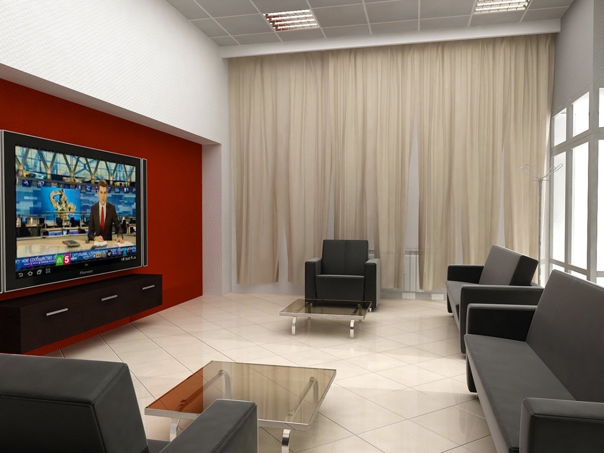 Интерьер клиентской зоны