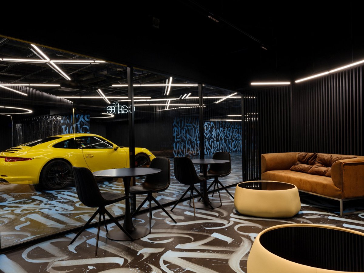 Black Star car Wash интерьер