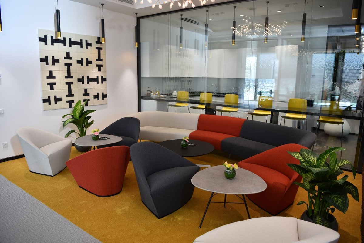 Коворкинг лаунж зона