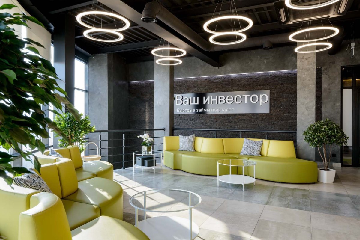 Интерьер зоны ожидания