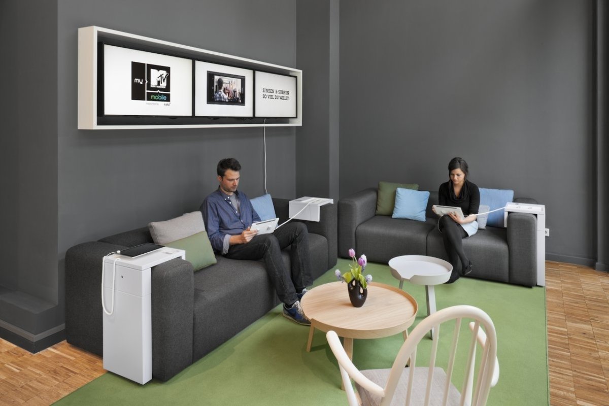 Клиентская зона в офисе