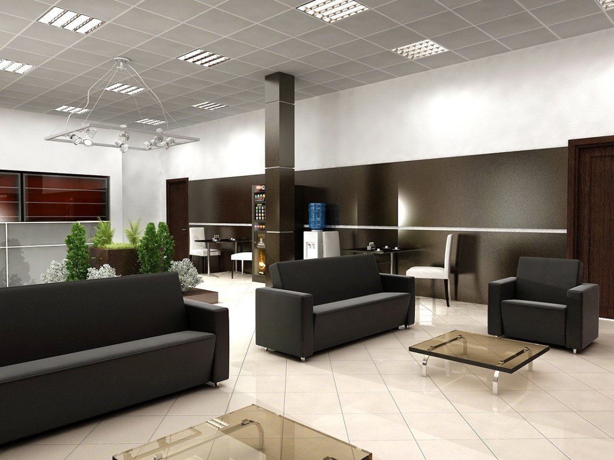 Клиентская зона в автосалоне