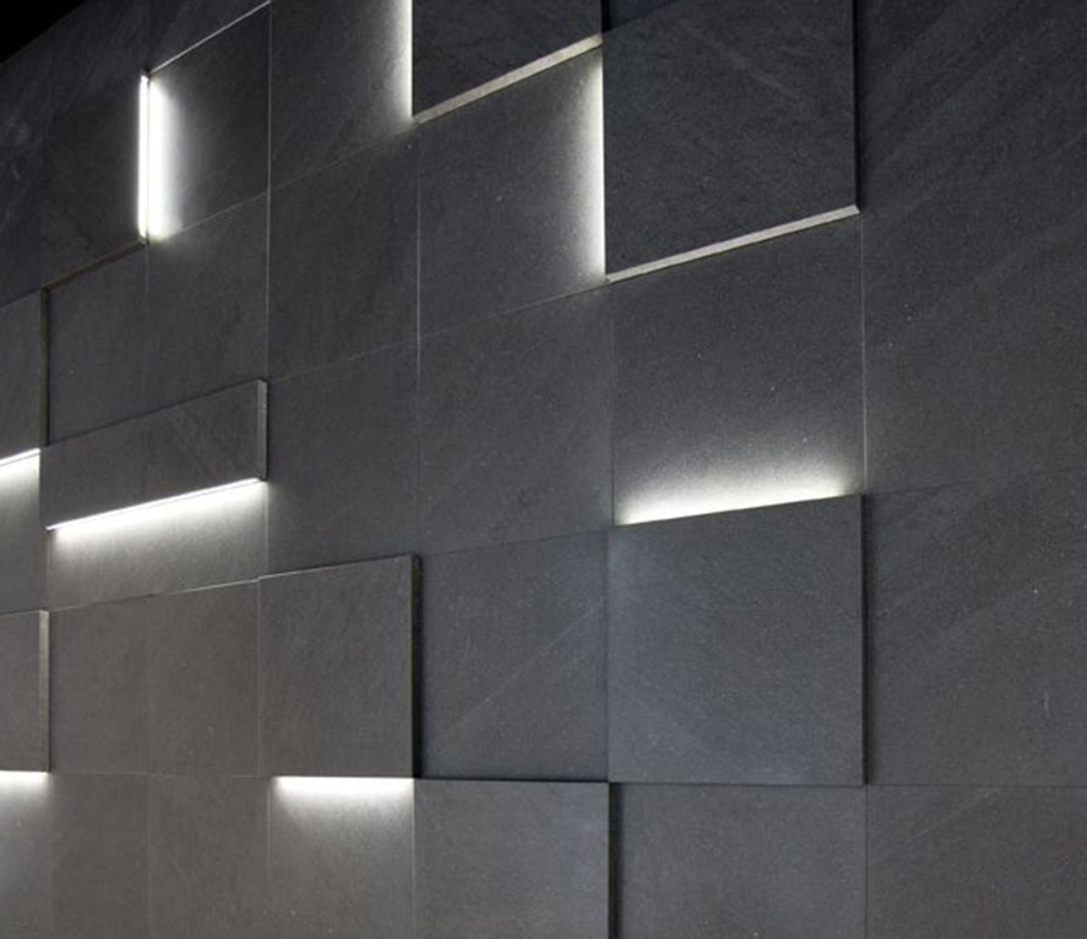 Объемные панели на стену с подсветкой