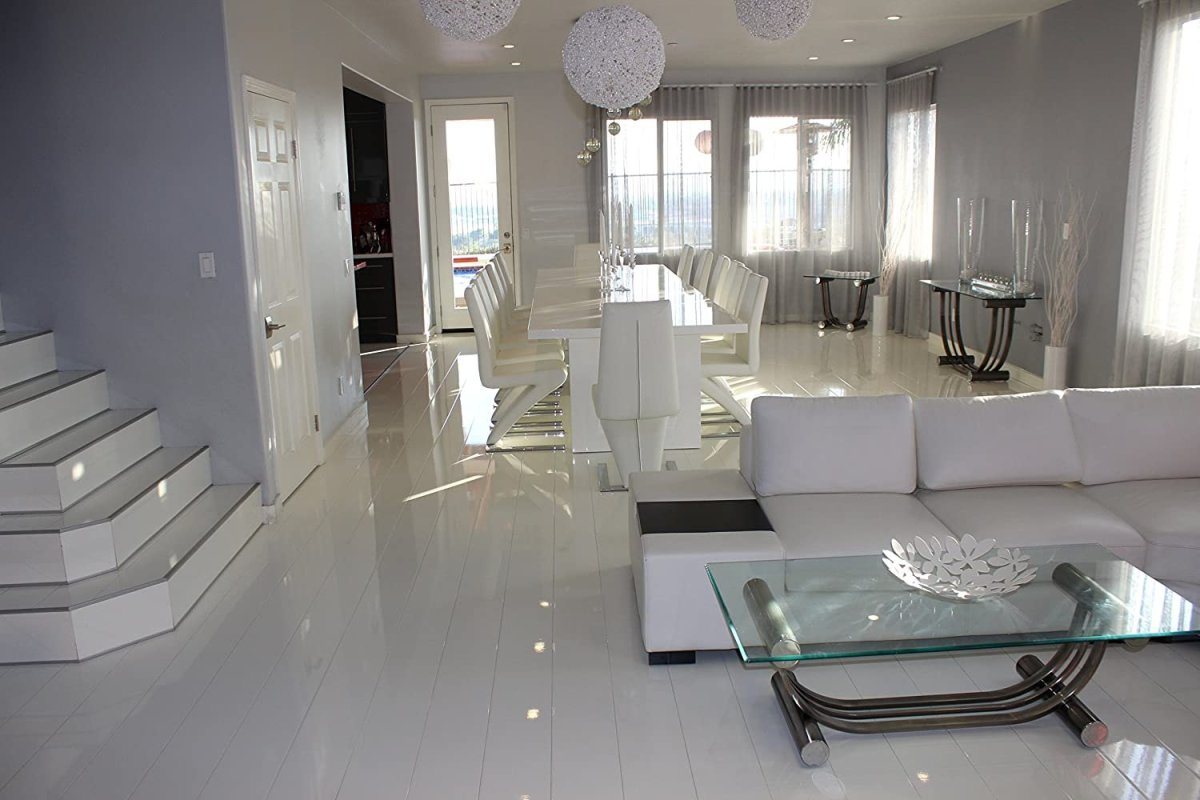 Ламинат HDM Elesgo Superglanz белый