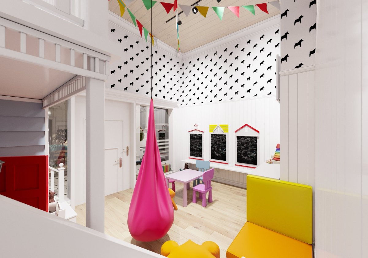 Детская комната в ресторане