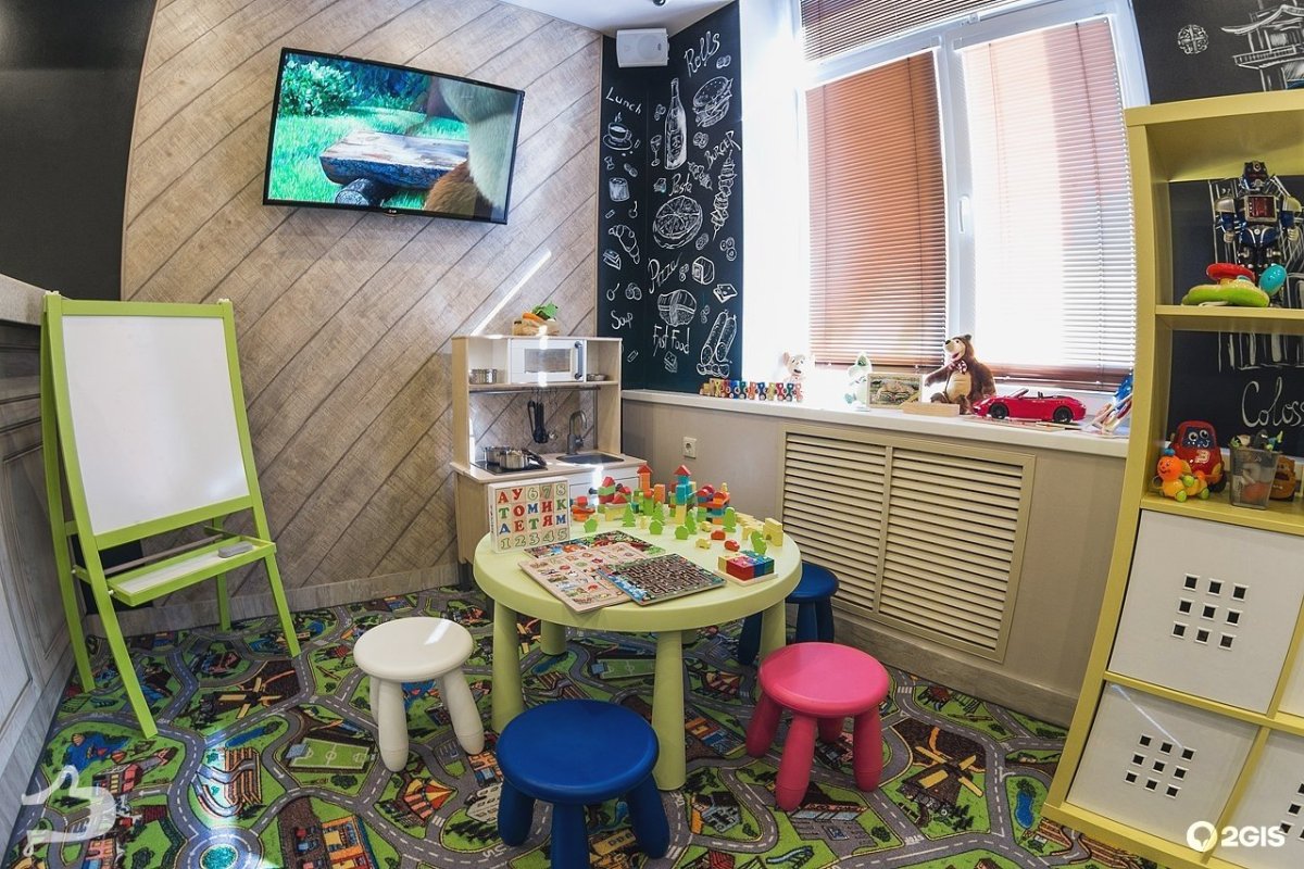 Кофейня с детской комнатой