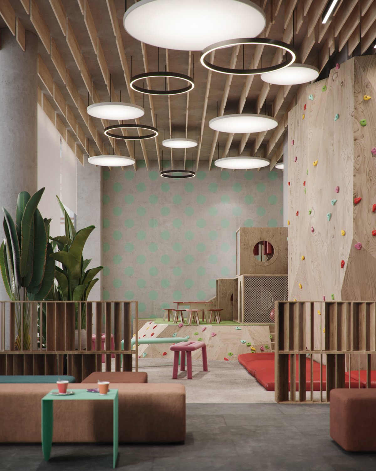 Интерьер детского кафе