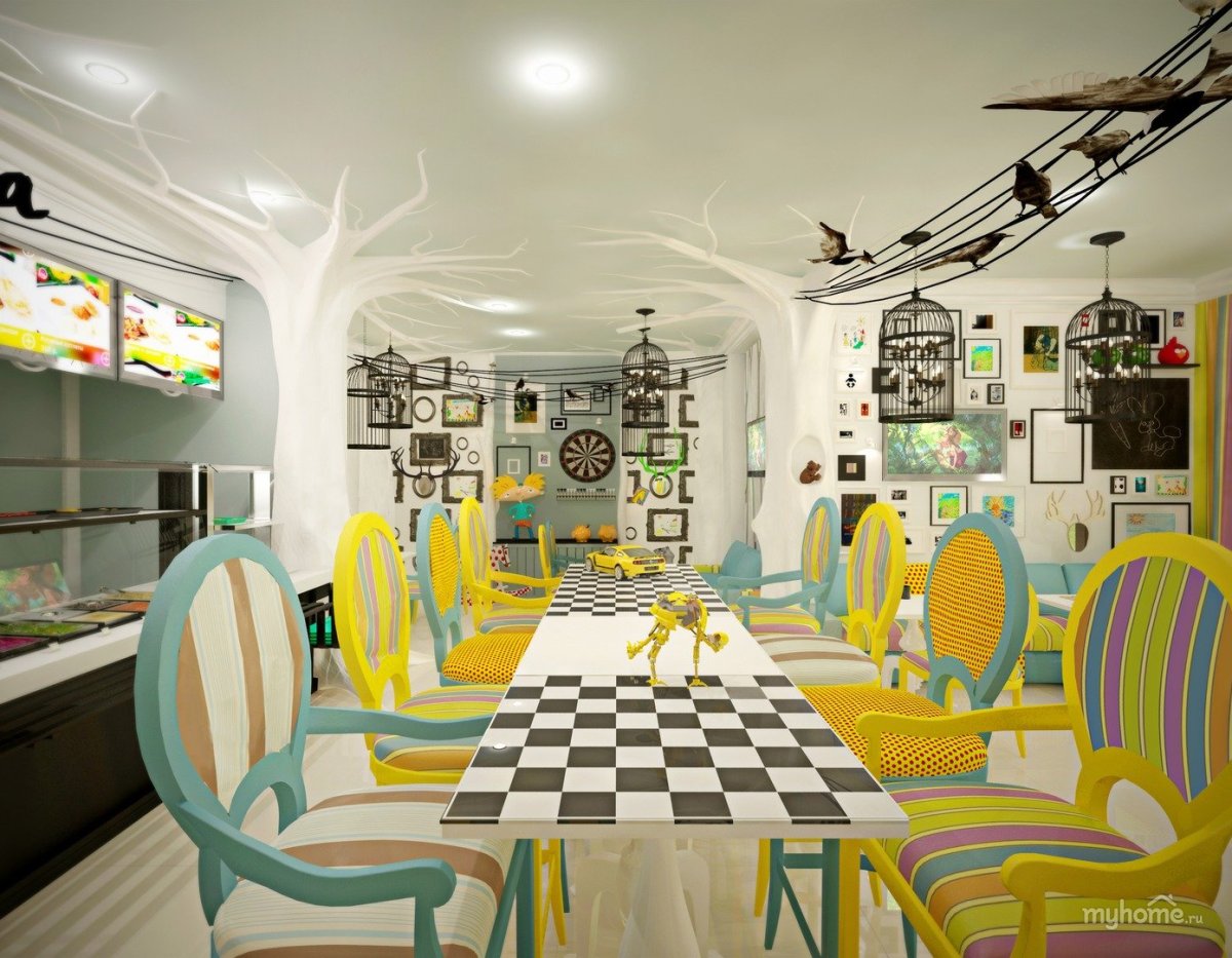 Кафе в детском стиле