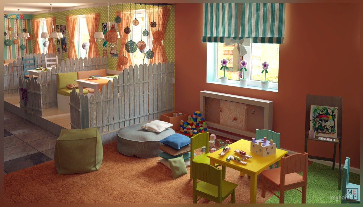 Кафе с детской зоной