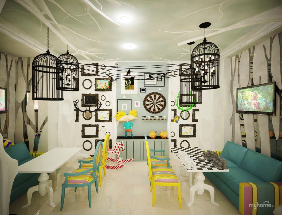 Кафе в детском стиле