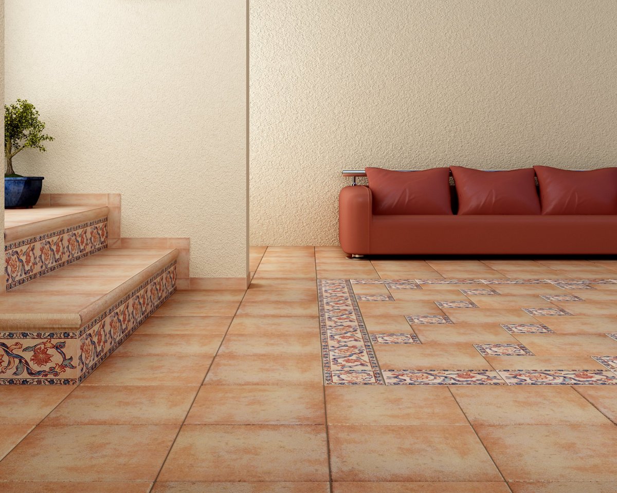 Плинтус из плитки керамической