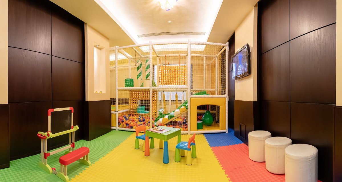 Детская комната в ресторане в семейном
