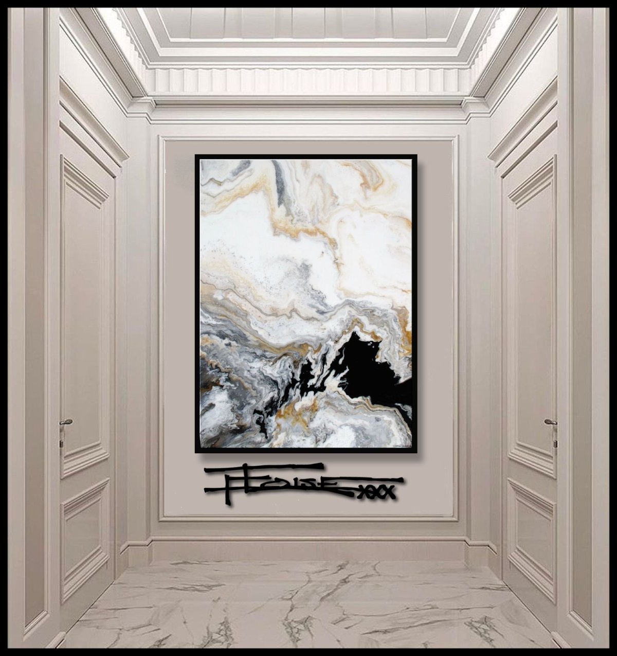 Панно мрамор на стену