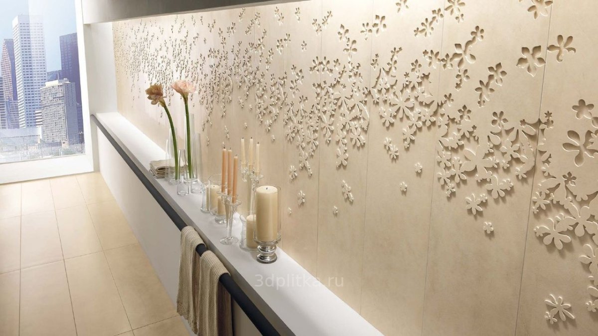 Керамический декор на стену