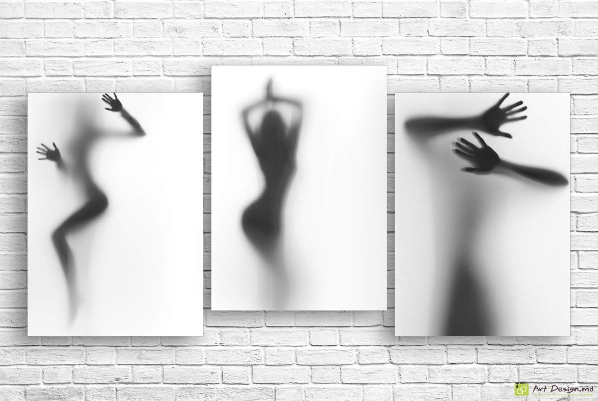 Картина женский силуэт