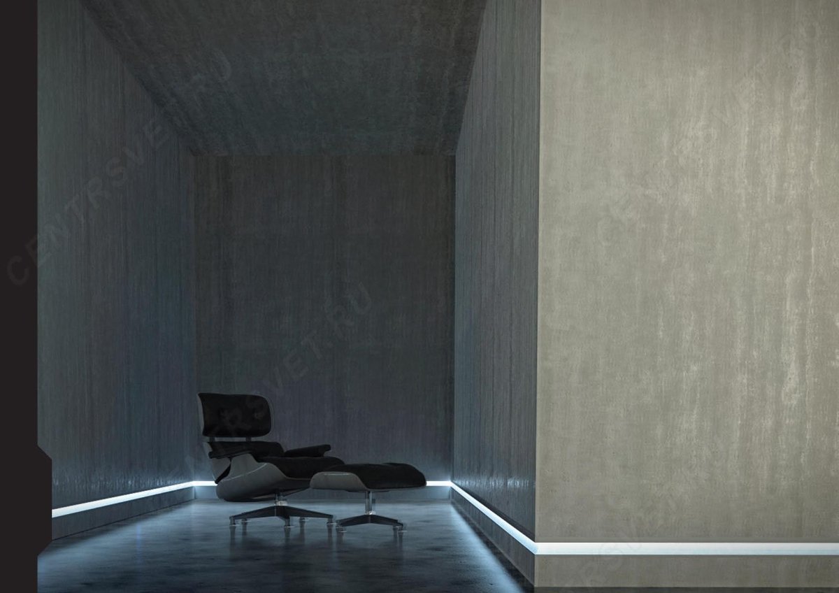 Теневой профиль в интерьере