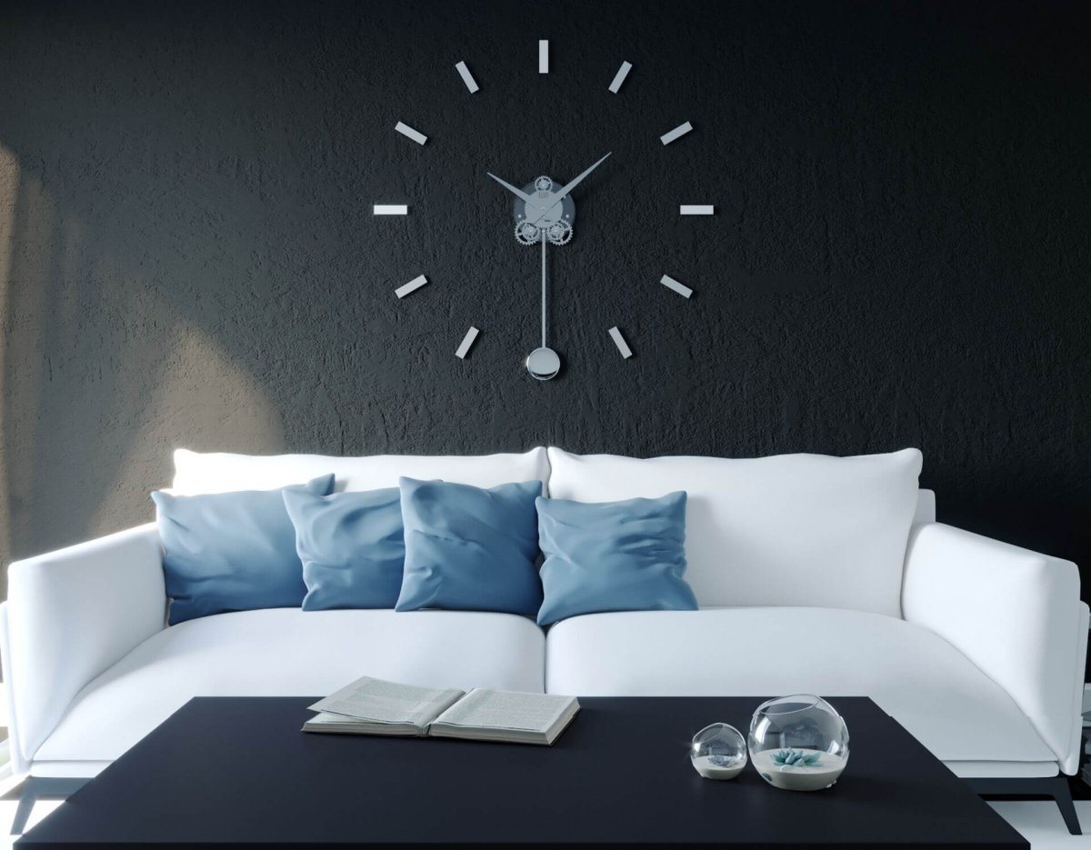 Часы настенные большие оригинальные для гостиной дизайнерские