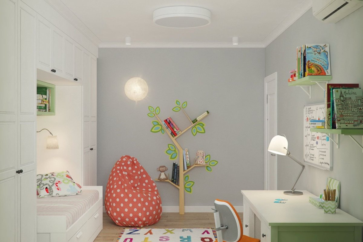 Детская в п44 трешка