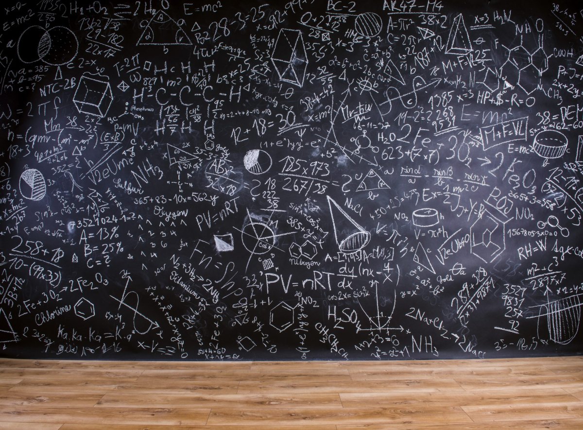 Мелом на доске