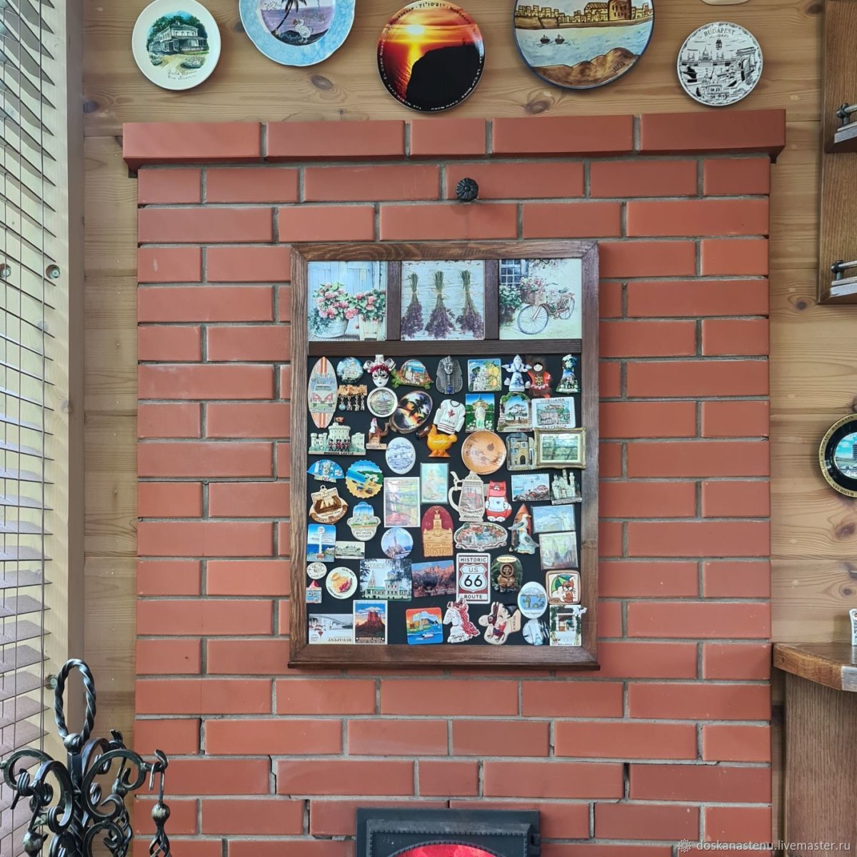 Магнитная доска на стену для магнитов