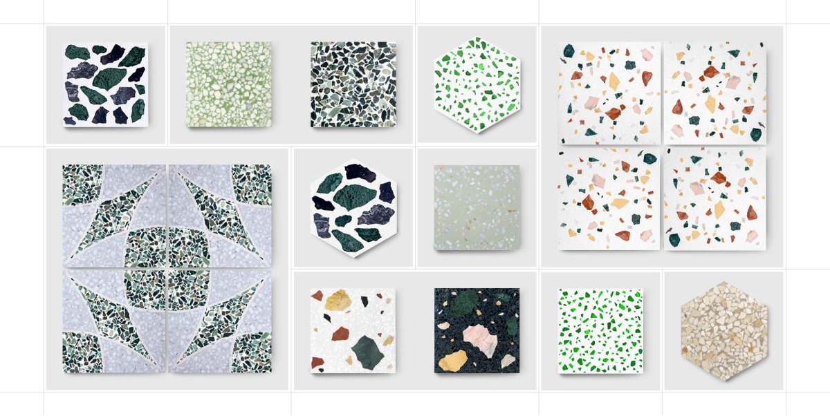 Valentino плитка терраццо