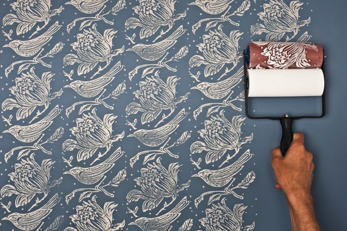 Фактурные валики для покраски стен