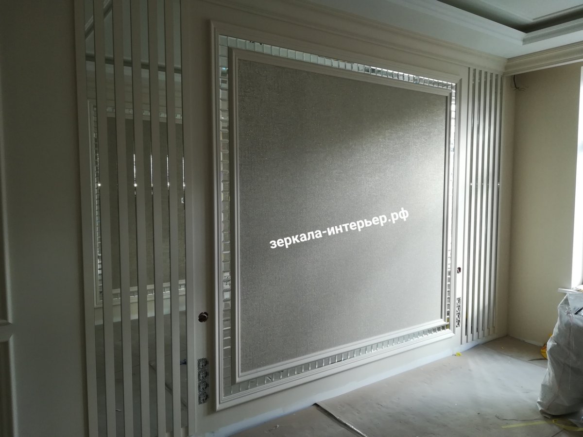 Зеркальные молдинги для стен