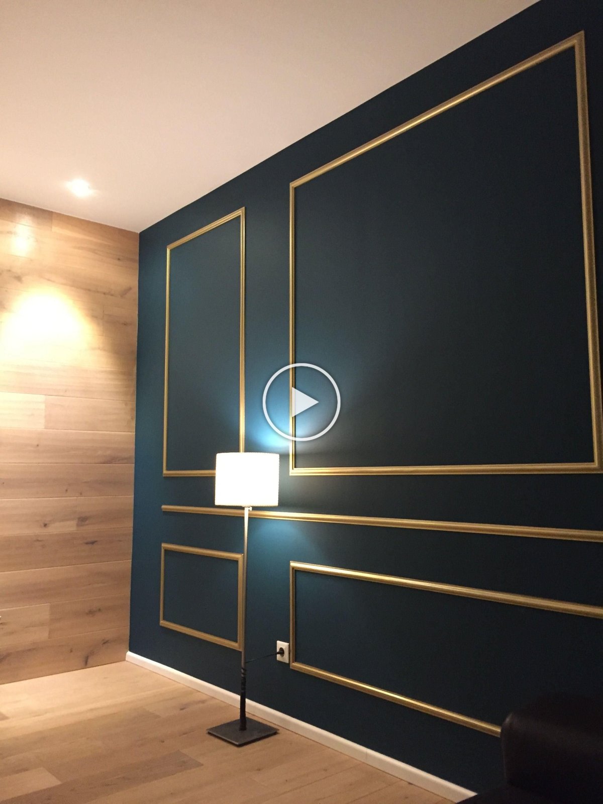 Зеркальные молдинги для стен