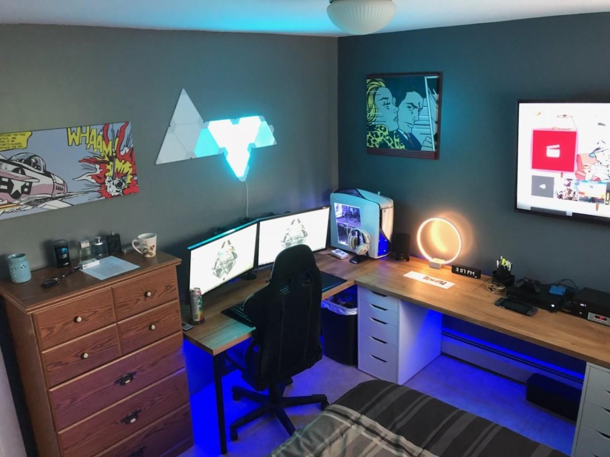 Украшения для геймерской комнаты