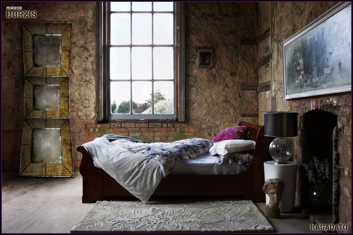 Обшарпанные стены в интерьере