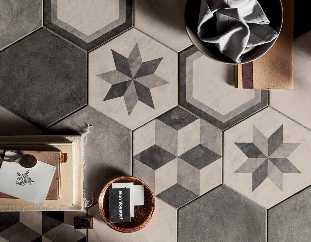 Керамогранит Италон Гексагон