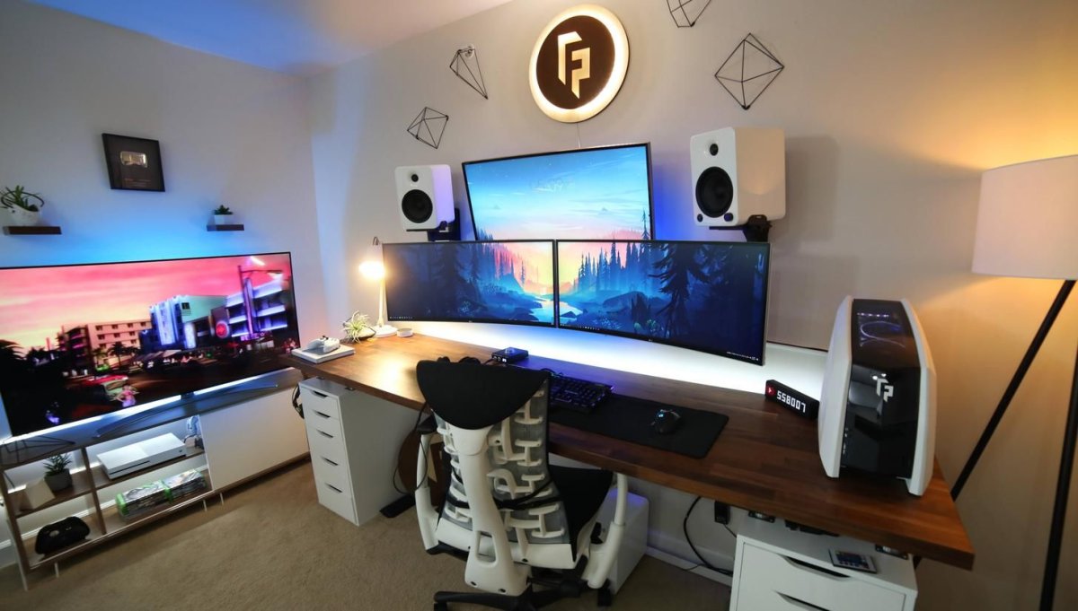 Декор геймерского пространства