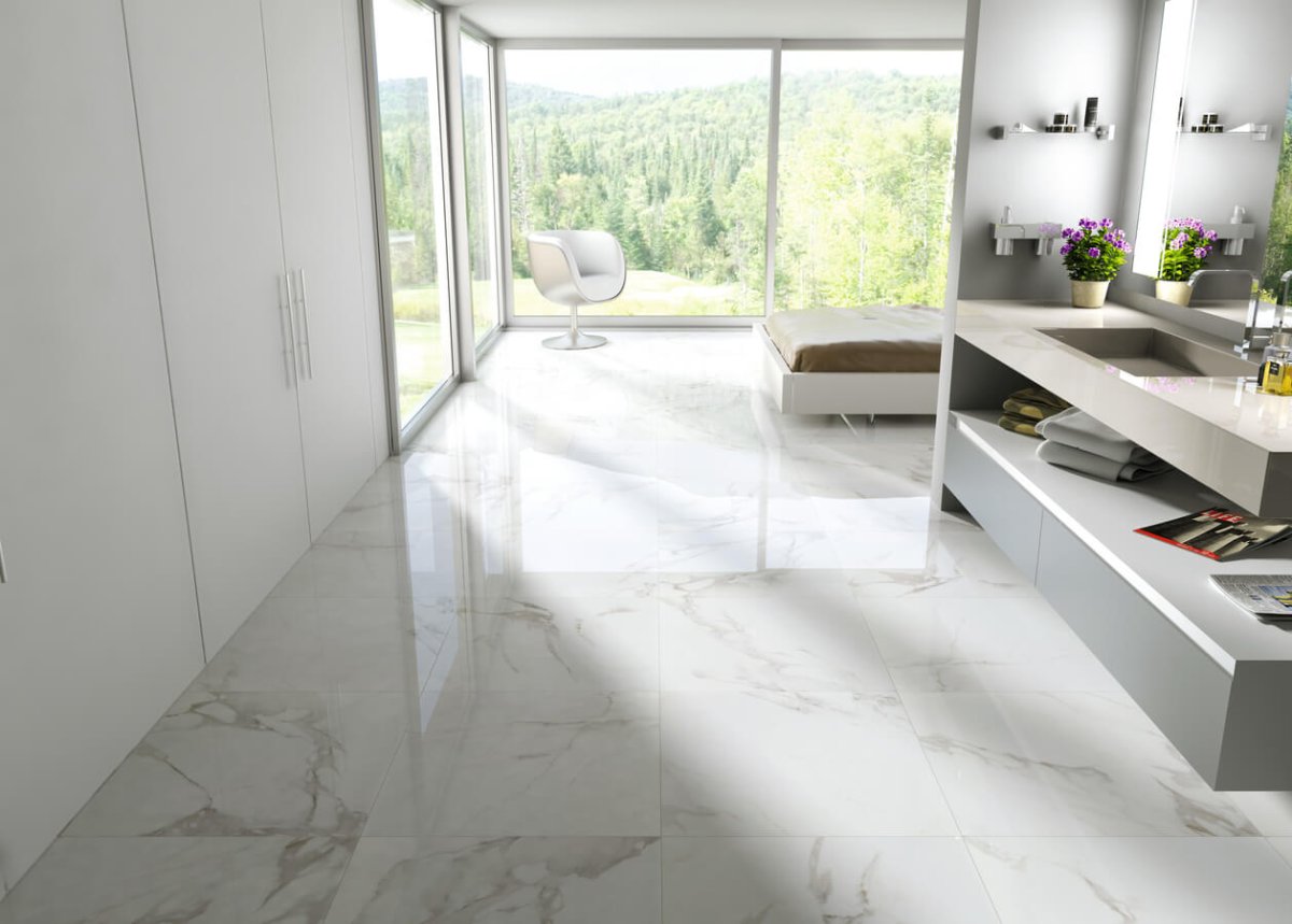 Керамогранит Bianco Carrara