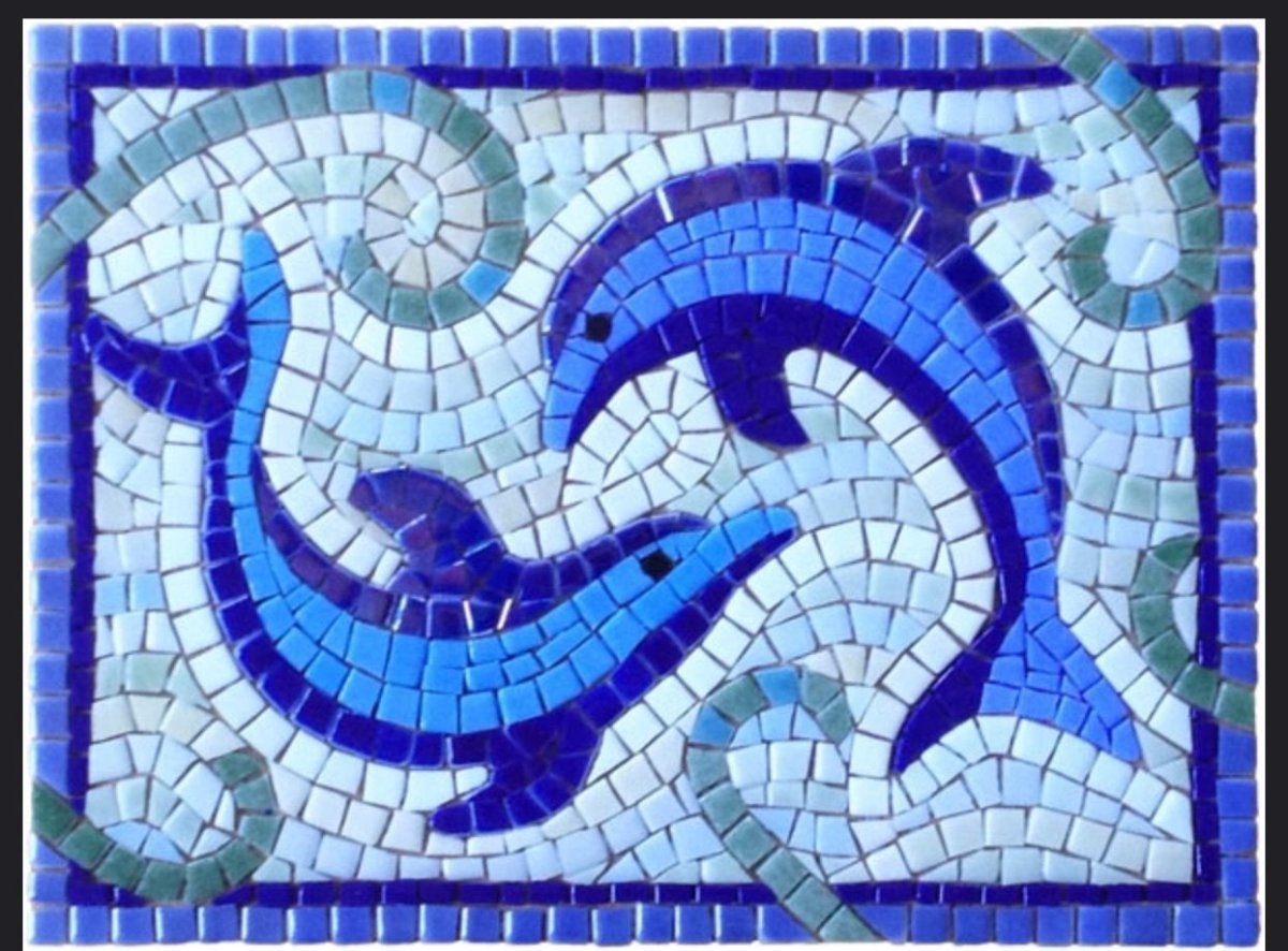 Узоры из мозаичной плитки