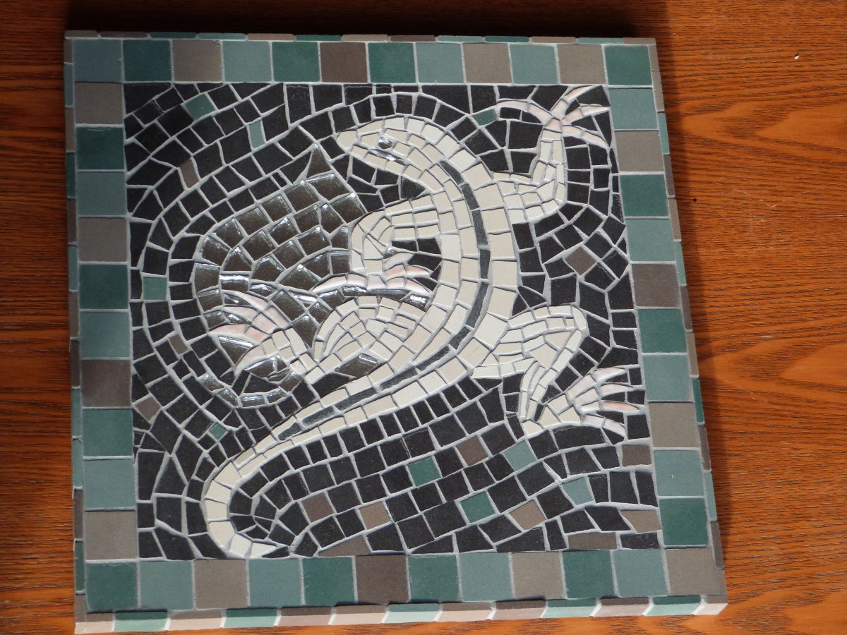 Трафарет для мозаики из плитки