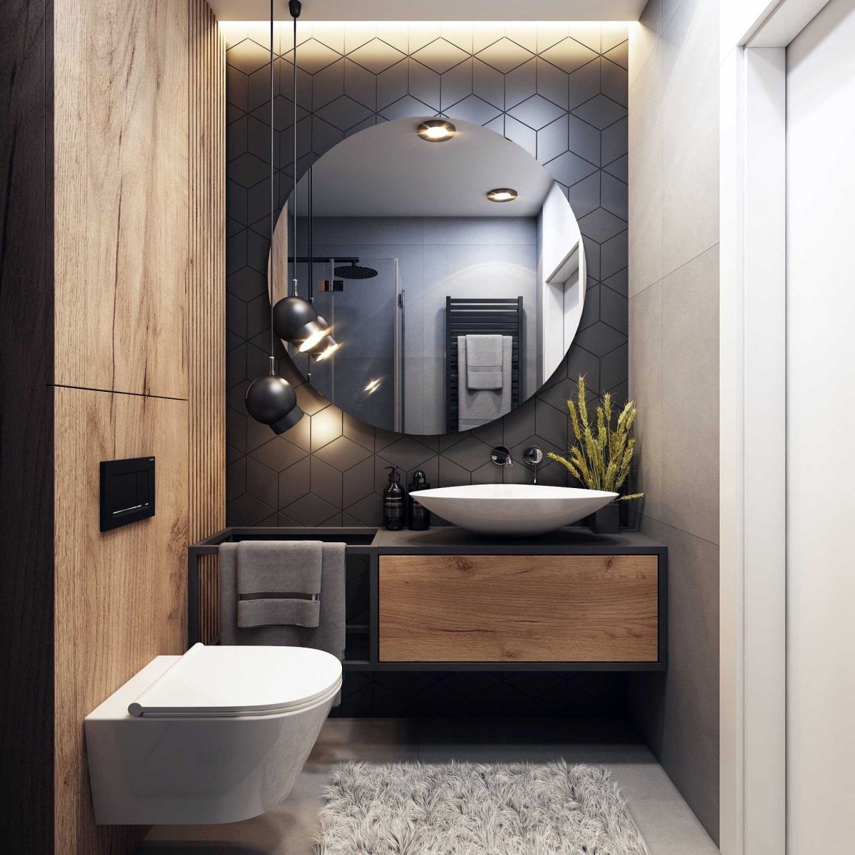 Маленькие ванные комнаты дизайн