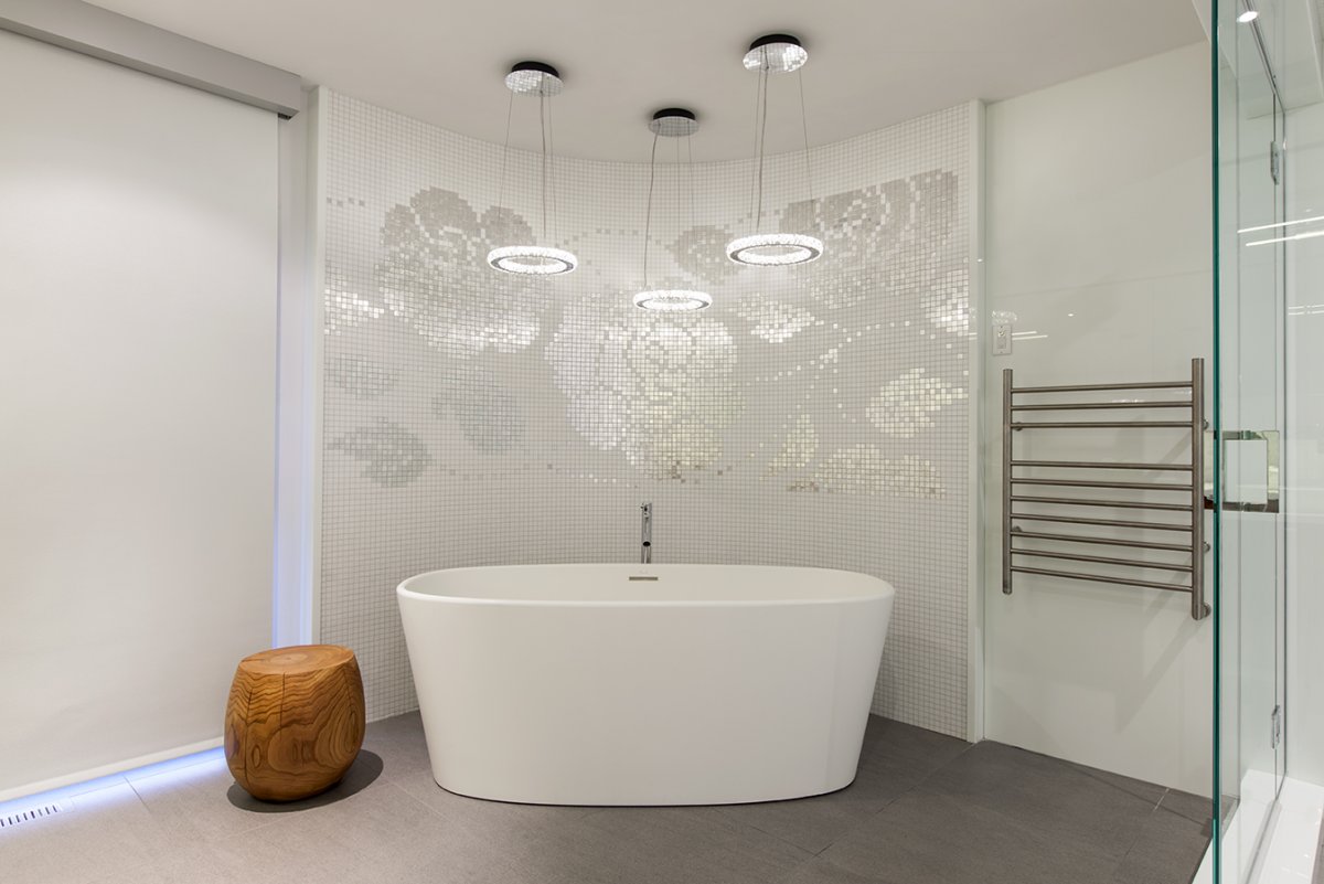 Перламутр в интерьере