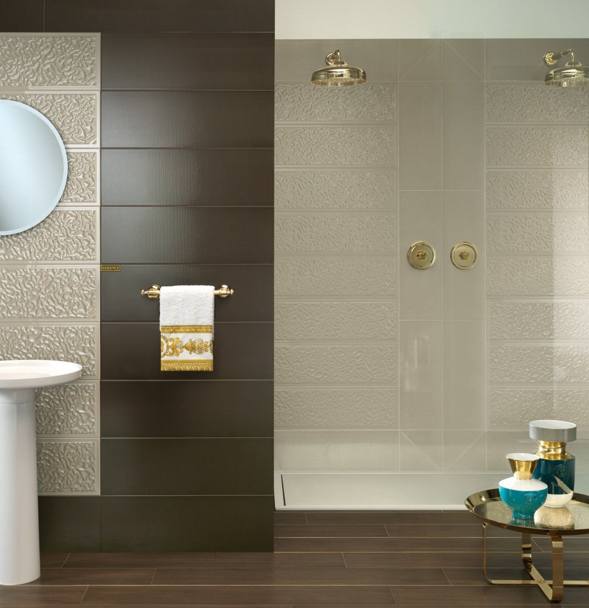 Gold crema Versace плитка