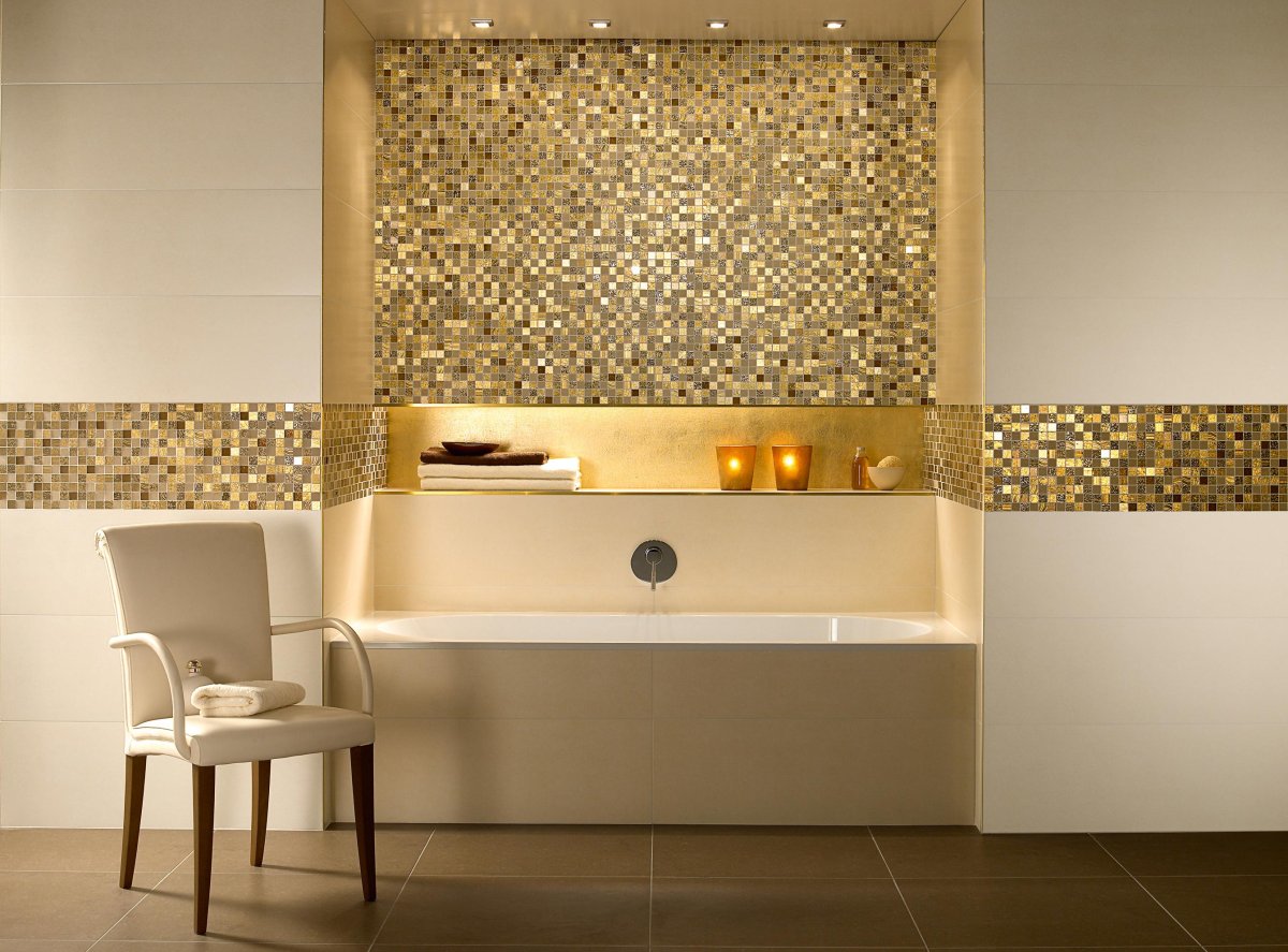 Мозаика для ванной комнаты