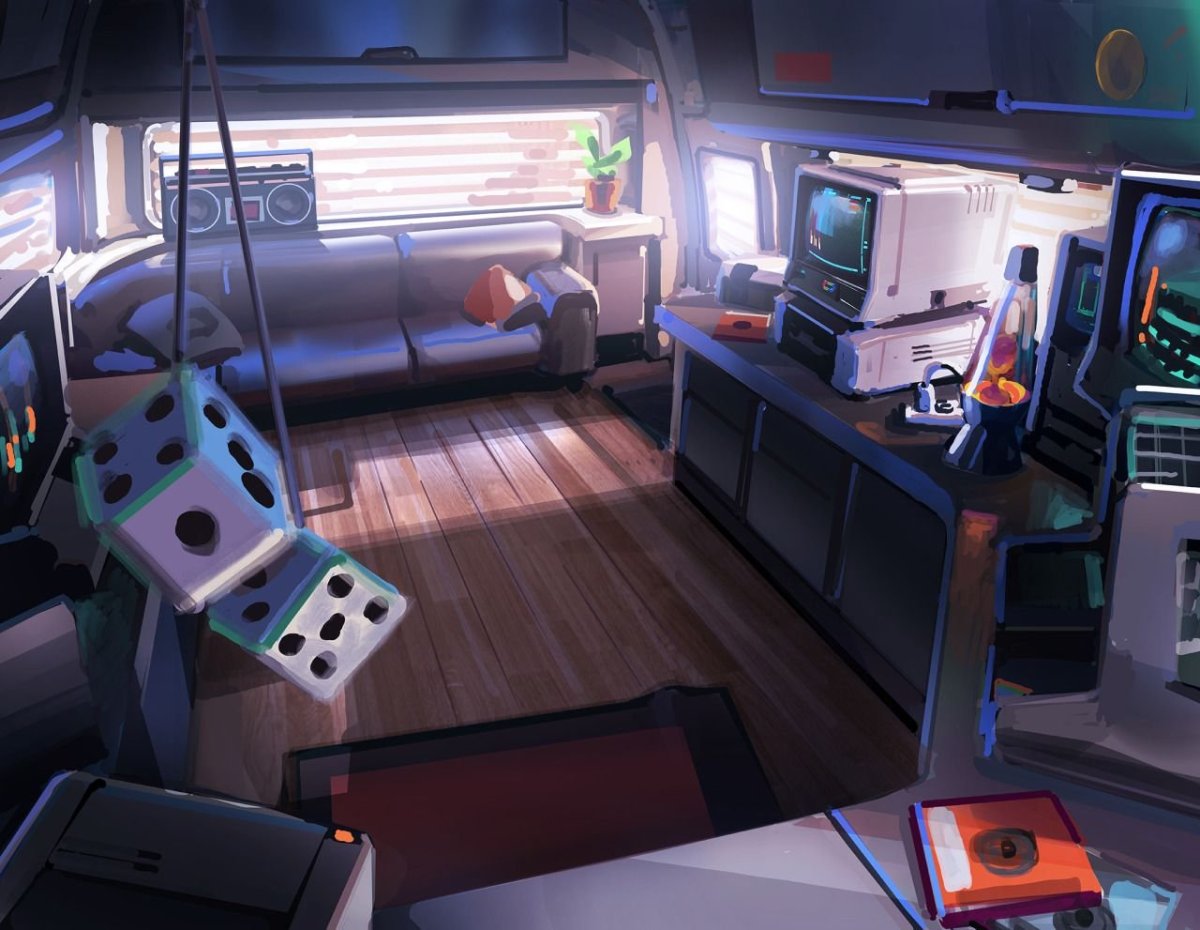 Киберпанк квартира