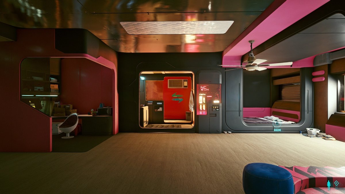 Киберпанк 2077 комната ви