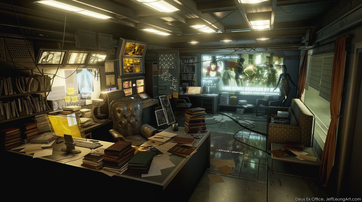 Деус экс интерьер