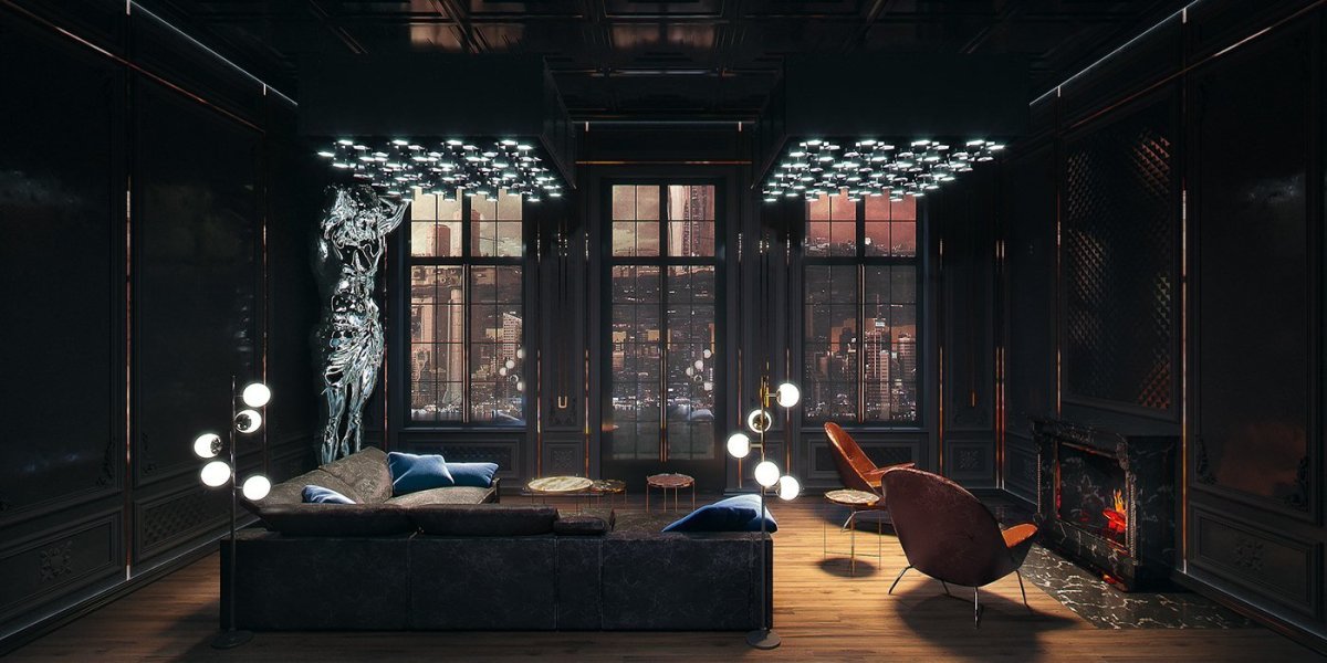 Киберпанк 2077 интерьеры